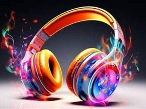 colorful headphones ai